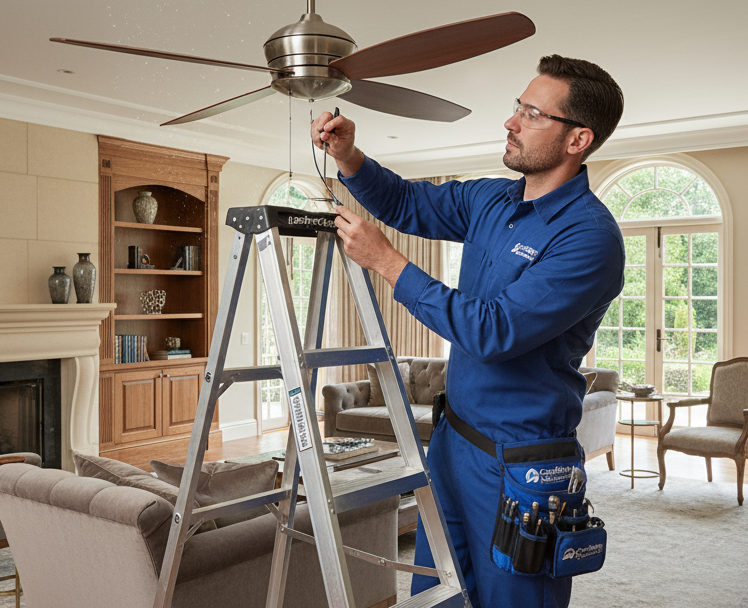 Fan Repairing (Ceiling Fan, Box Fan, or Tower Fan)