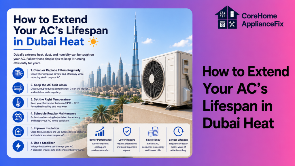 How to Extend Your AC's Lifespan in Dubai Heat