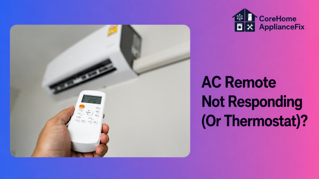 AC Remote Not Responding (Or Thermostat)?