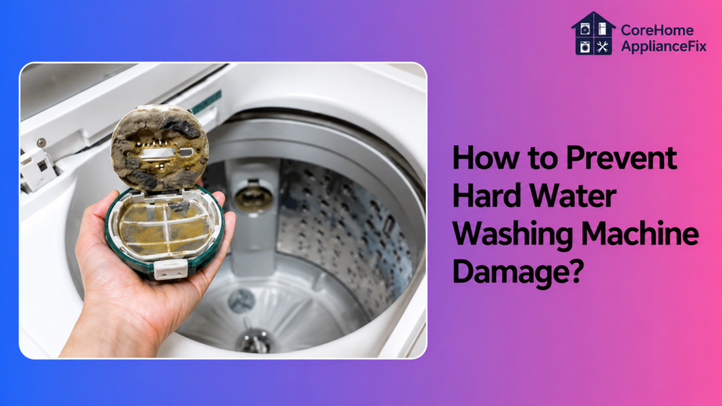 How to Prevent Hard Water Washing Machine Damage?