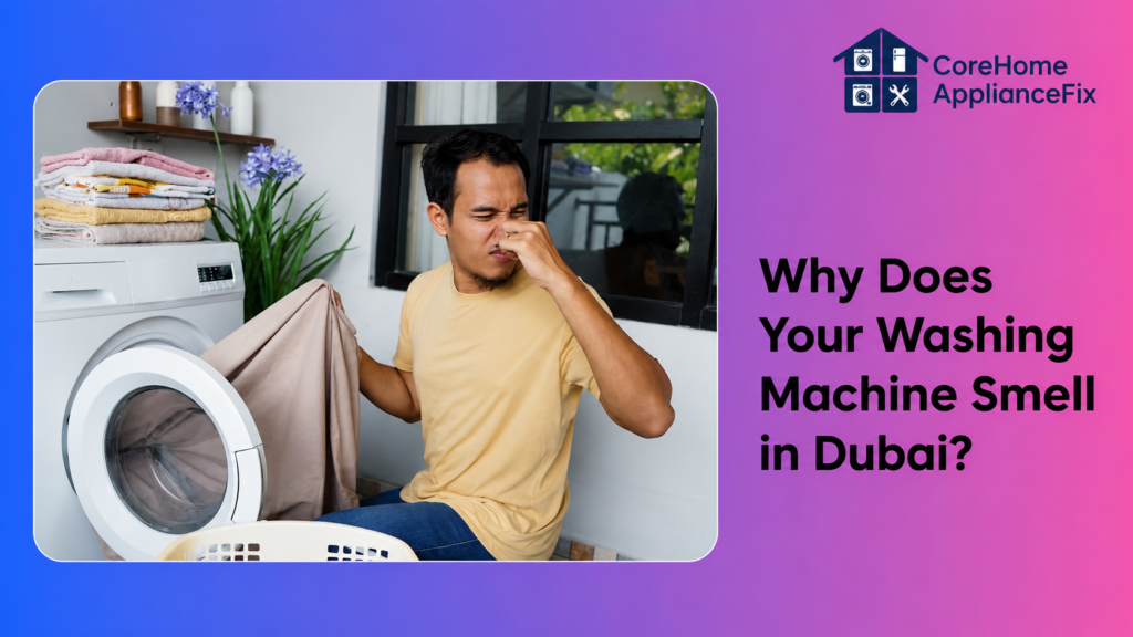 Why Does Your Washing Machine Smell in Dubai?