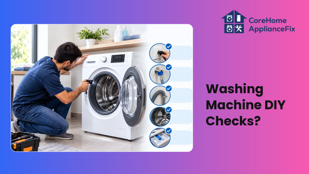 Washing Machine DIY Checks